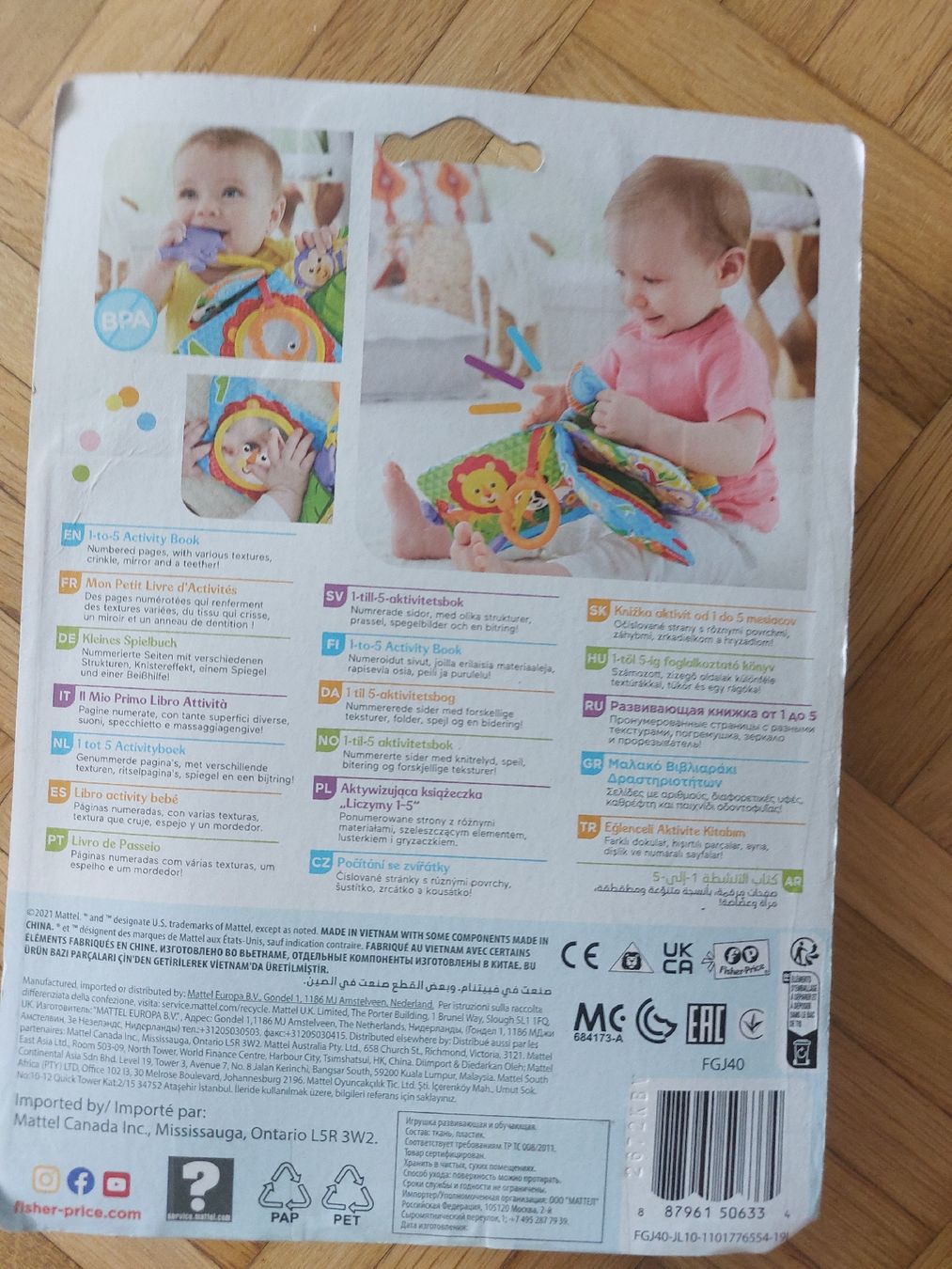 Fisher-Price Giocattoli: Fisher-Price Activity Book NEU OV – Nuovo e nell'imballaggio originale da Rosshäusern venduto da ter_z9gp 1