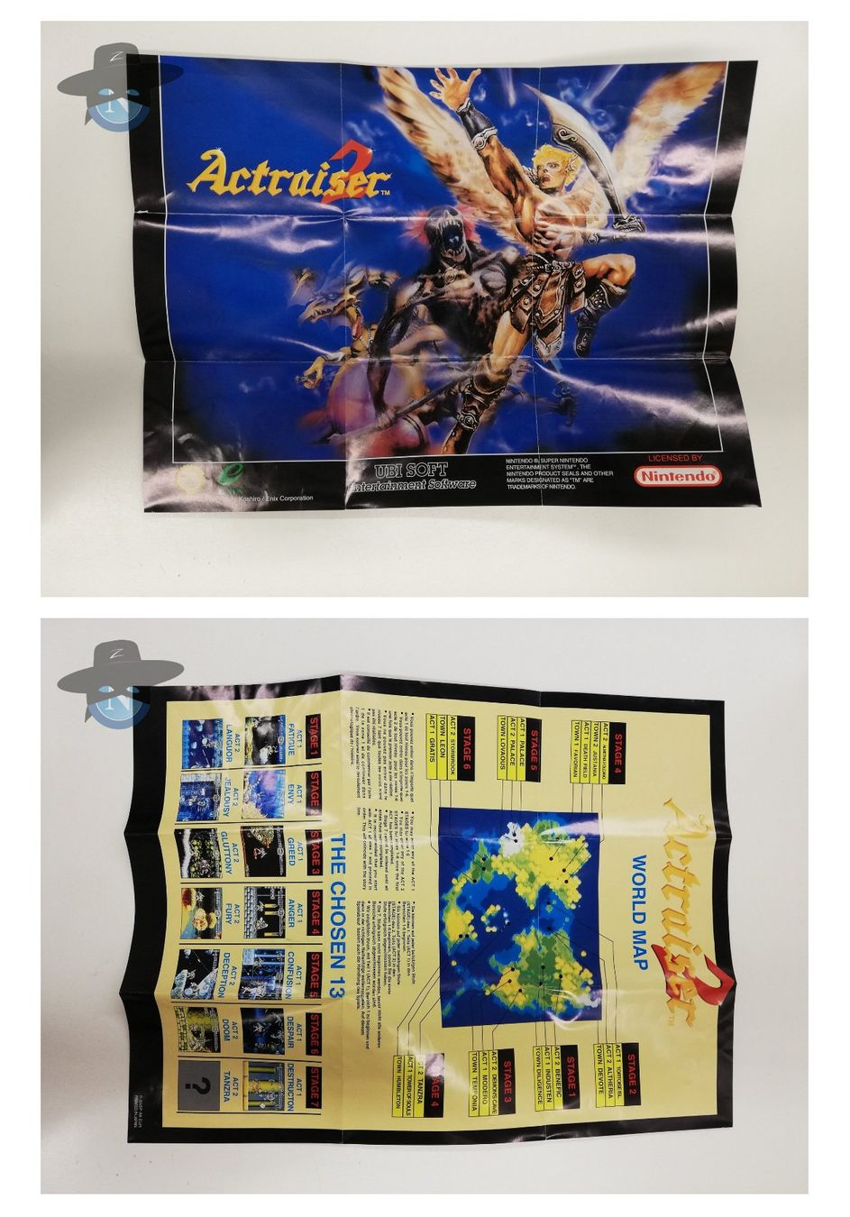 Nintendo Giochi: Actraiser 2 inkl. Poster / Super Nintendo SNES – Usato da St. Gallen venduto da zorro_dc 9