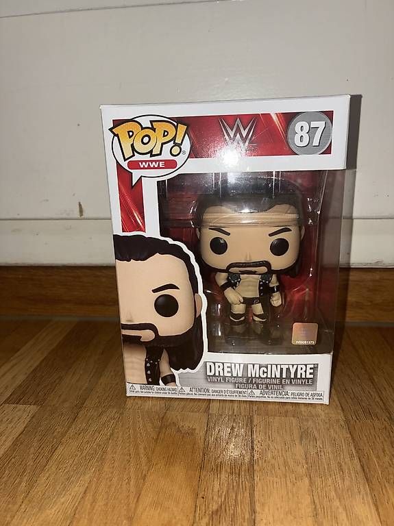 Funko Statuette: Funko Pop: Drew McIntyre – Nuovo e nell'imballaggio originale da Zürich venduto da Kedelm 1