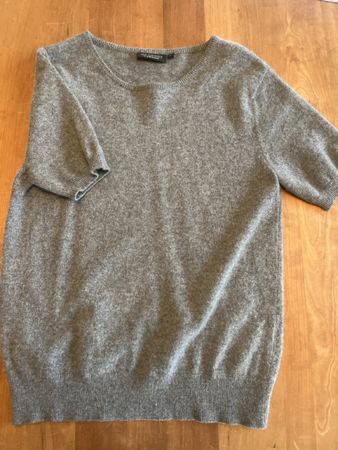 Damen Pullover Pullunder  JJB Benson Kaschmir grau Grösse M