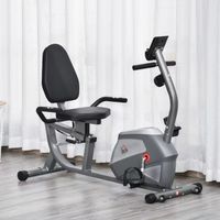 Swisshandel24 Liegeergometer mit LCD-Anzeige 8 stufig
