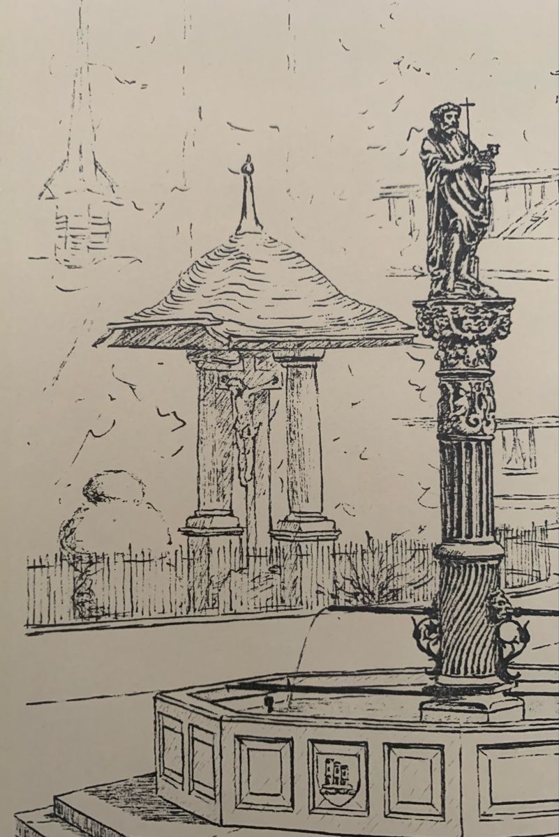 Grafica & Litografie: Freiburger Kunst - Lithographie von Roland SOTTAZ – Nuovo (secondo la descrizione) da Düdingen venduto da polytropon_5 3