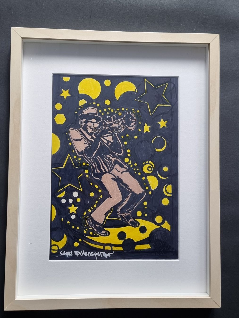Dipinti: EDGAR BALTENSPERGER ACRYL MISCHTECHNIK SIGNIERT MIT RAHMEN – Usato da Gersau venduto da grafik-kunst