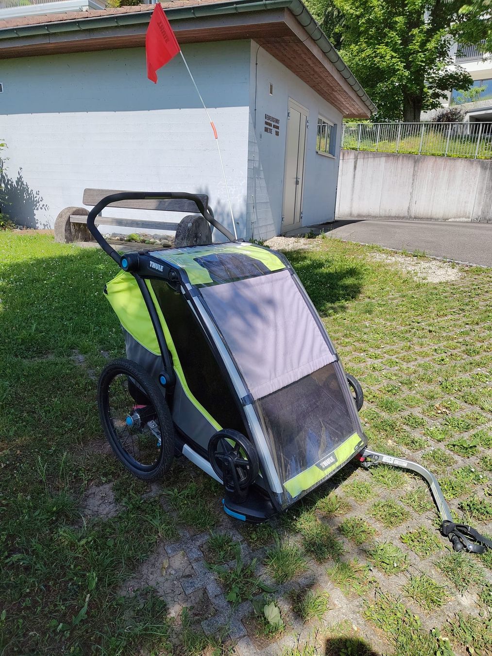 Thule Rimorchi: Thule Chariot Cab 2 Kinderanhänger – Usato da Gebenstorf venduto da samsa135 1