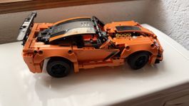 LEGO Technic Corvette ZR1 42093, mit Anleitung, top Zust.