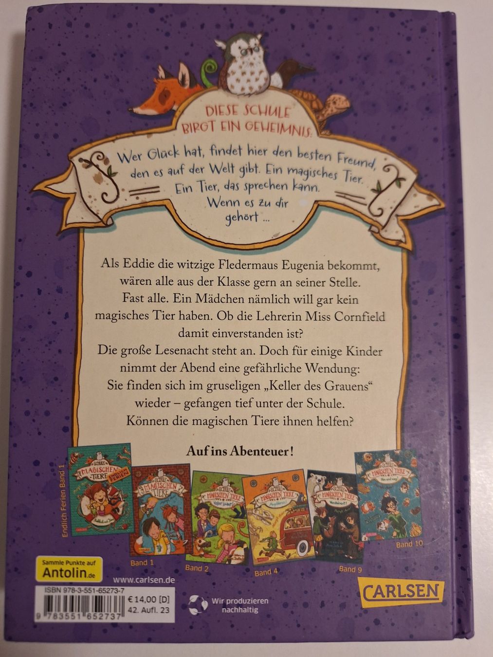 Libri: Schule der magischen Tiere Band 3 – Nuovo (secondo la descrizione) da Frauenfeld venduto da Manu805 1