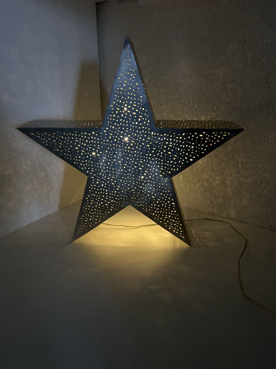 Tutte le decorazioni: Glory Light Stern Lampe 38 cm – Usato da Gunten venduto da starfish3 3