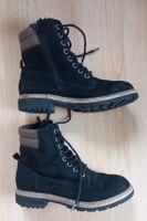 Bottines marrons et noires montantes Taille 37