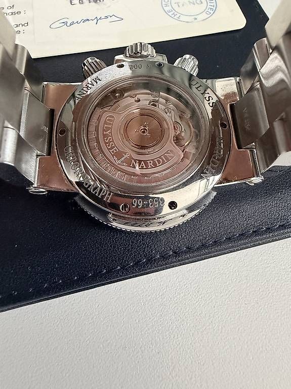 Ulysse Nardin Orologi: Ulysse Nardin Marine – Usato da Zürich venduto da timeio-swapwatch 8