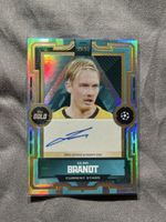 Julian Brandt Topps Gold UEFA 2025/26 Current Stars Auto /99