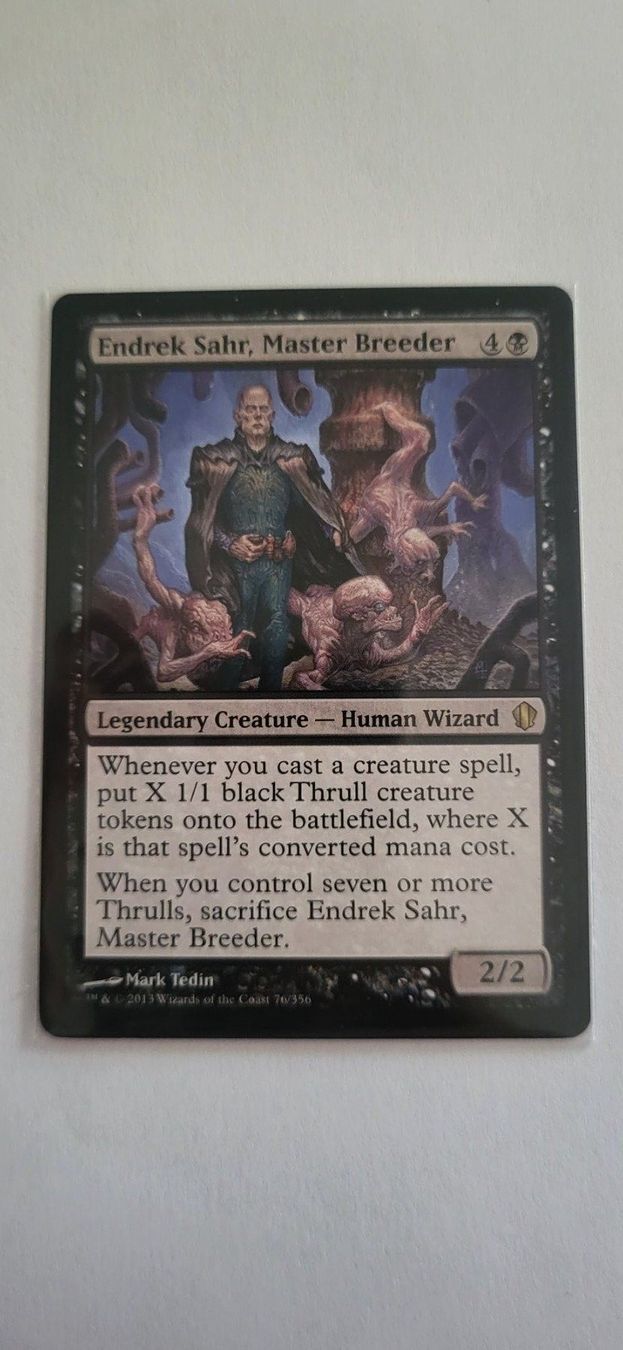 Magic The Gathering Sammelbilder & Trading cards: MTG - Endrek Sahr, Master Breeder – Gebraucht aus Münsingen von Heroism2010