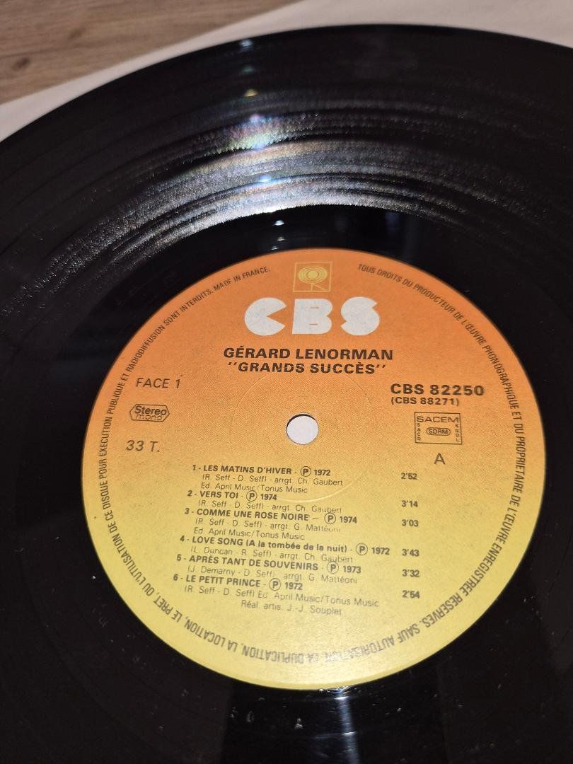 Dischi in vinile: Doppel LP Francz Gerard Lenorman 'Grands Succes' – Usato da Dielsdorf venduto da Haesi0 2