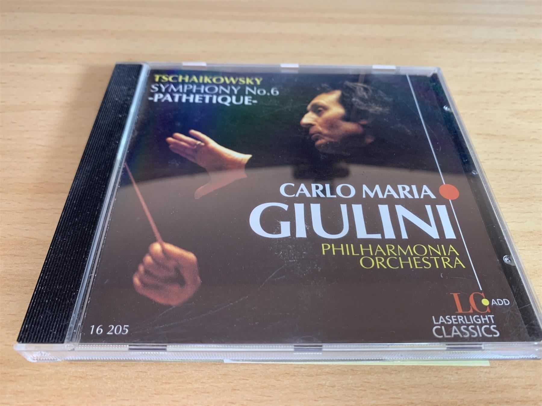 CD: Pyotr Ilyich Tchaikovsky, Carlo Maria Gi – Usato da Rikon im Tösstal venduto da Alpenmutz