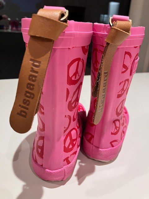 Bisgaard Scarpe per ragazze: Regenstiefeli pink, Gr. 23 – Nuovo (secondo la descrizione) da Brugg AG venduto da Hellviolett 1