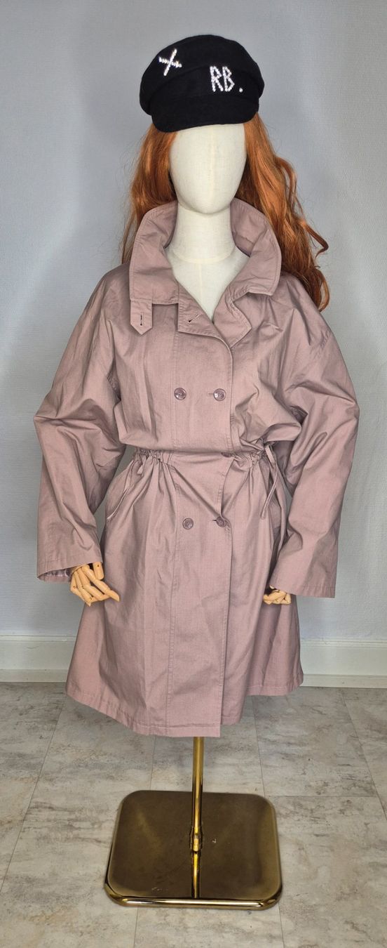 Cappotti: Puderfarbener Trenchcoat – Usato da Leissigen venduto da ali_k9v8