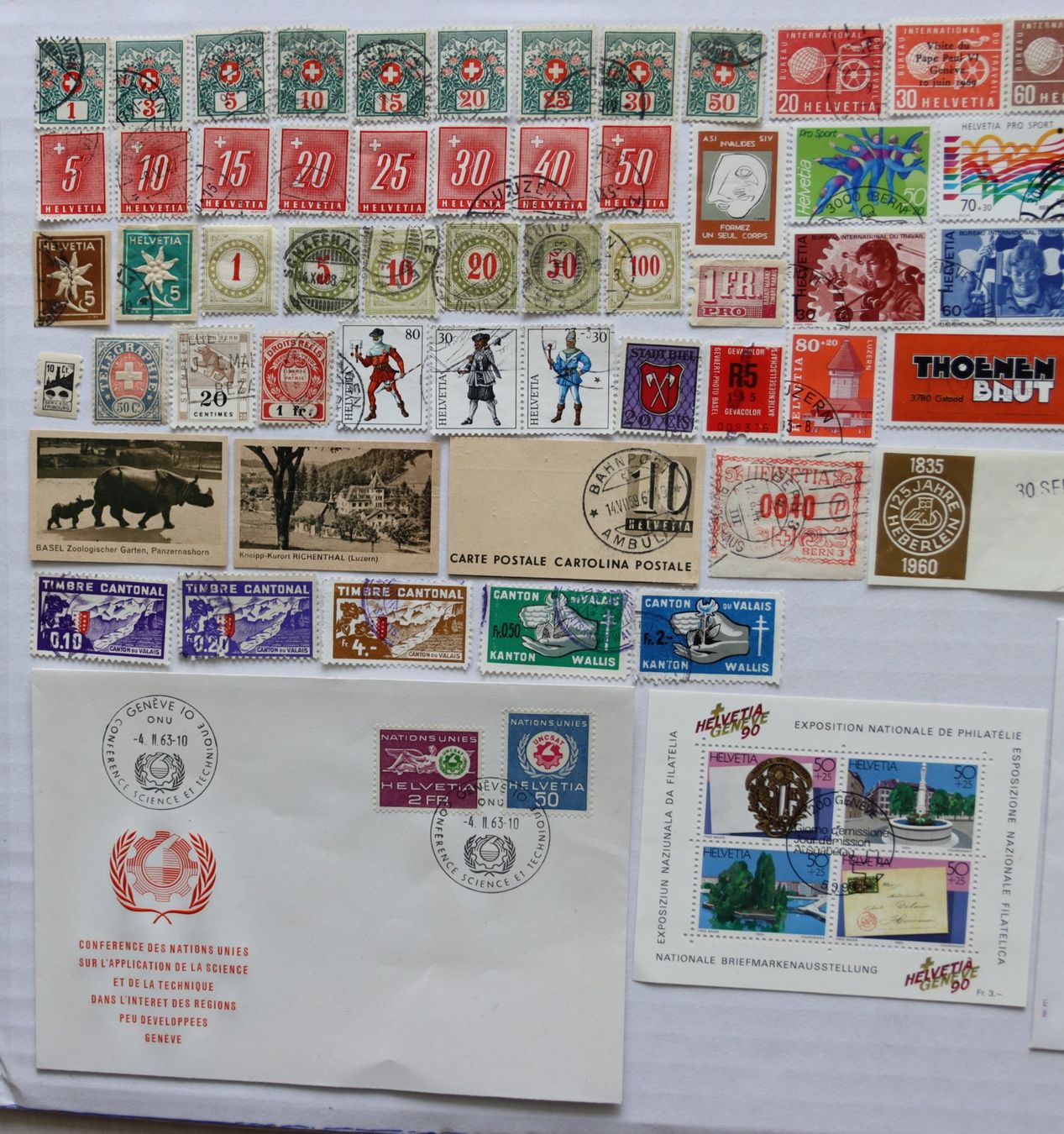 Tous les timbres: Sondermarken CH – D'occasion à Oberentfelden par lakipul 1