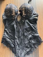 Schwarzer Body von JETTE, Grösse 75A