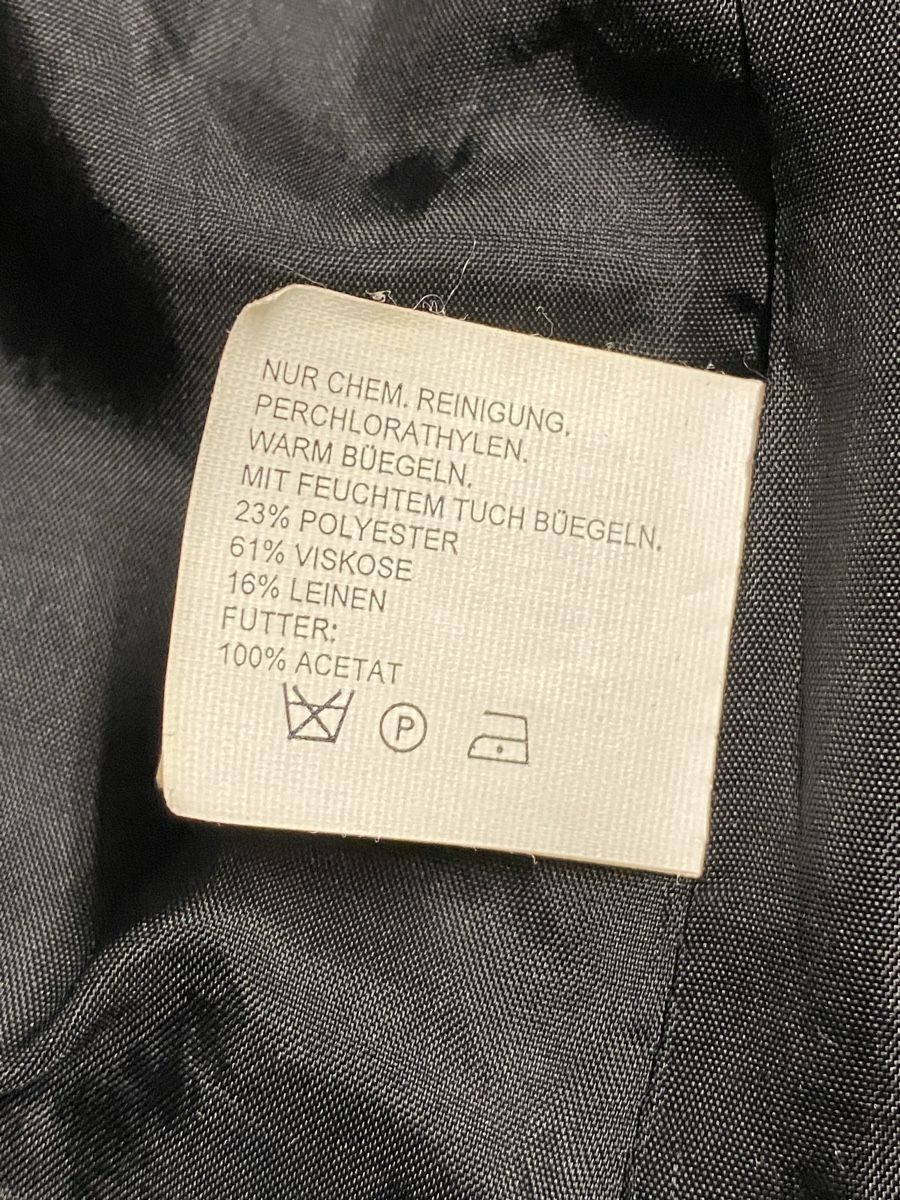 Jacken: Eleganter schwarzer Vintage Blazer Gr. 38 – Gebraucht aus Biel-Benken BL von PANORMUS 5