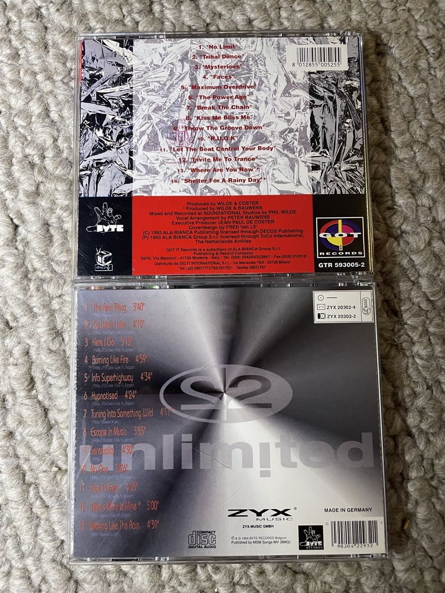 CD: 2x 2 Unlimited (Limits!+Real Things) – Nuovo (secondo la descrizione) da Reinach AG venduto da trigger7811 2