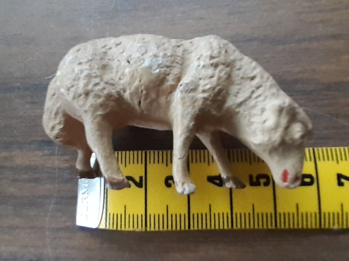 Statuette: Krippenfigur antik - Schaf Nr.2 – Usato da Mörschwil venduto da lindaswunderkiste 7