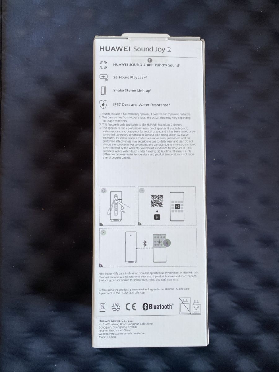 Huawei Casse acustiche: Huawei Sound Joy 2 - Bluetooth Lautsprecher  - Neu – Nuovo e nell'imballaggio originale da Effretikon venduto da marcelmaxime 1