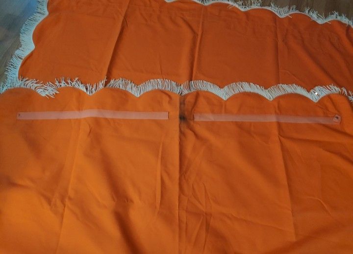 Biancheria da letto: Toit de balancelle imperméable orange 2,38m/1,65m – Usato da Couvet venduto da fat_kyl7 2