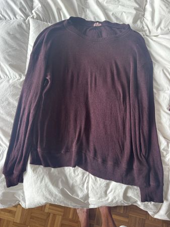 Brandy Melville Pull femme manches longues bordeaux bon état