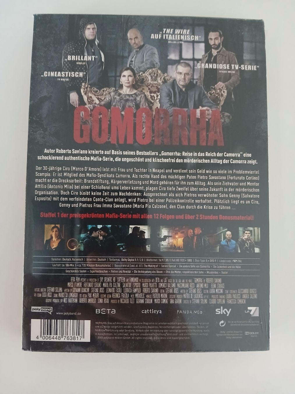 Tutti i DVDs: Gomorrha Staffel 1 DVD neuwertig – Nuovo e nell'imballaggio originale da Berikon venduto da pil_thm8 1