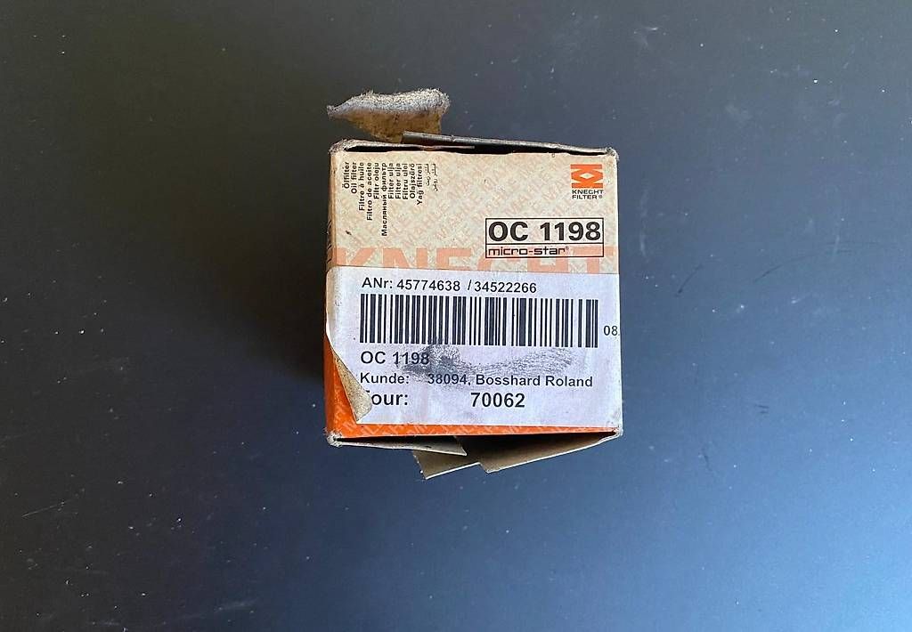 Tutti pezzi di ricambio auto: Ölfilter Knecht OC1198  Neu   – Usato da Mauren venduto da lotus_46 2
