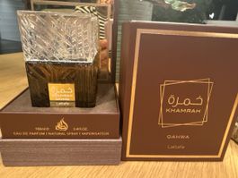 Lattafa Khamrah Qahwa Eau de Parfum 100ml neuwertig