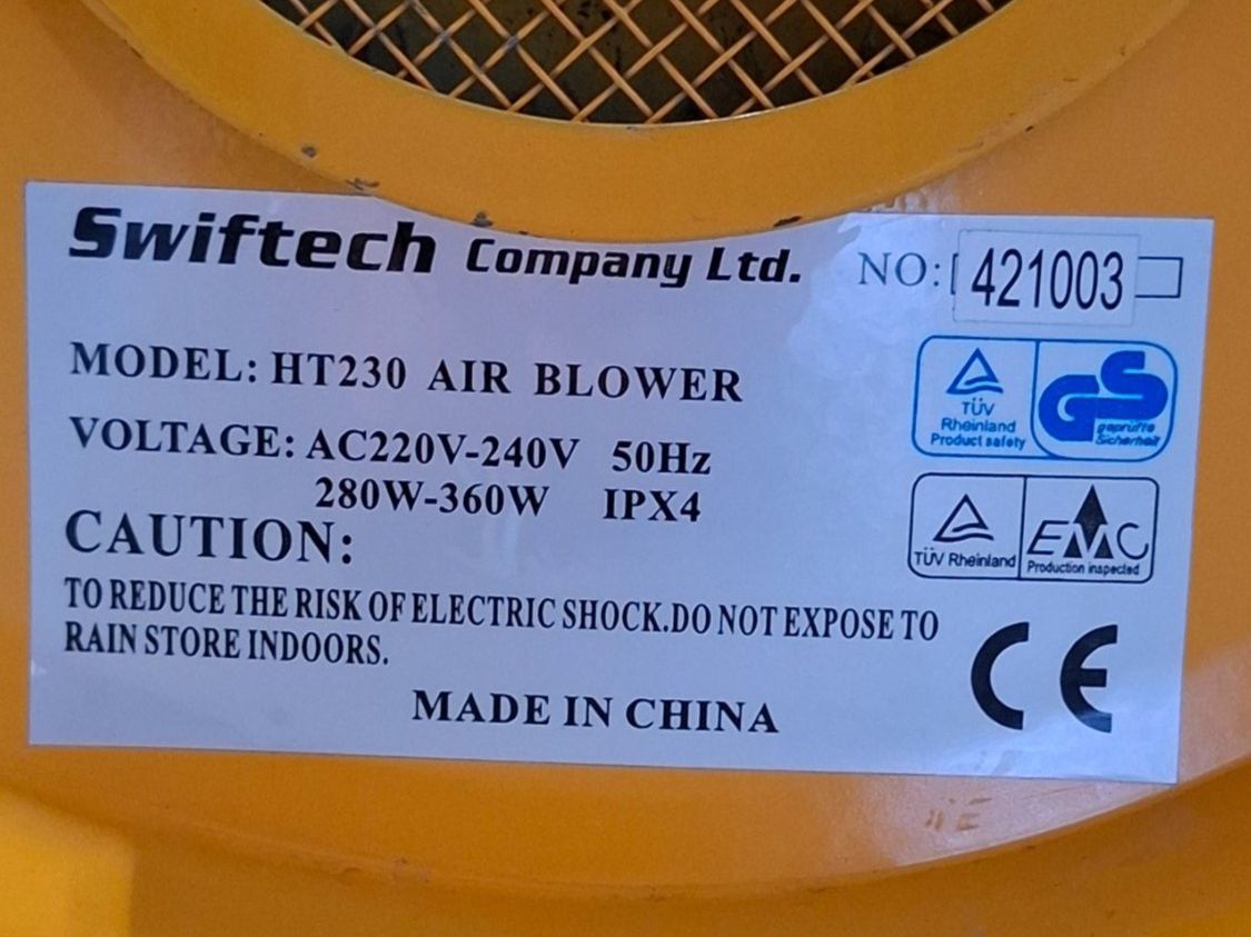 Soffiatori & Aspiratori per foglie: Souffleur Swiftech HT-230 air blower 360W – Usato da Villars-Ste-Croix venduto da pau_8fls 4