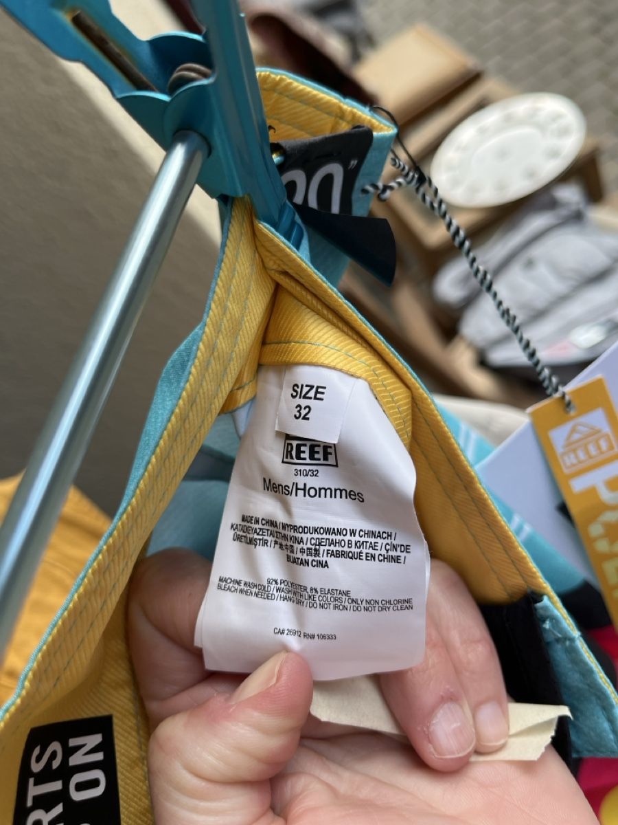 Pantaloni: Reef Boardshorts, Badehose. Gr 32. Neu – Nuovo e nell'imballaggio originale da Röschenz venduto da Annakournikova 1