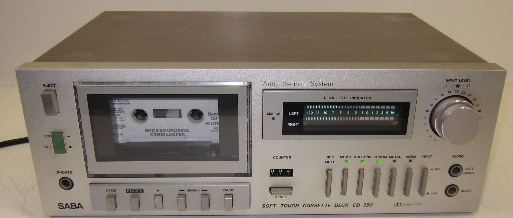 Cassettes audio: Saba Soft Touch Cassette Deck CD 350 – D'occasion à Männedorf par livesteam