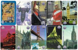 10 Prepaid Telefonkarten Grossbritannien ET-TeleCard ungebr.