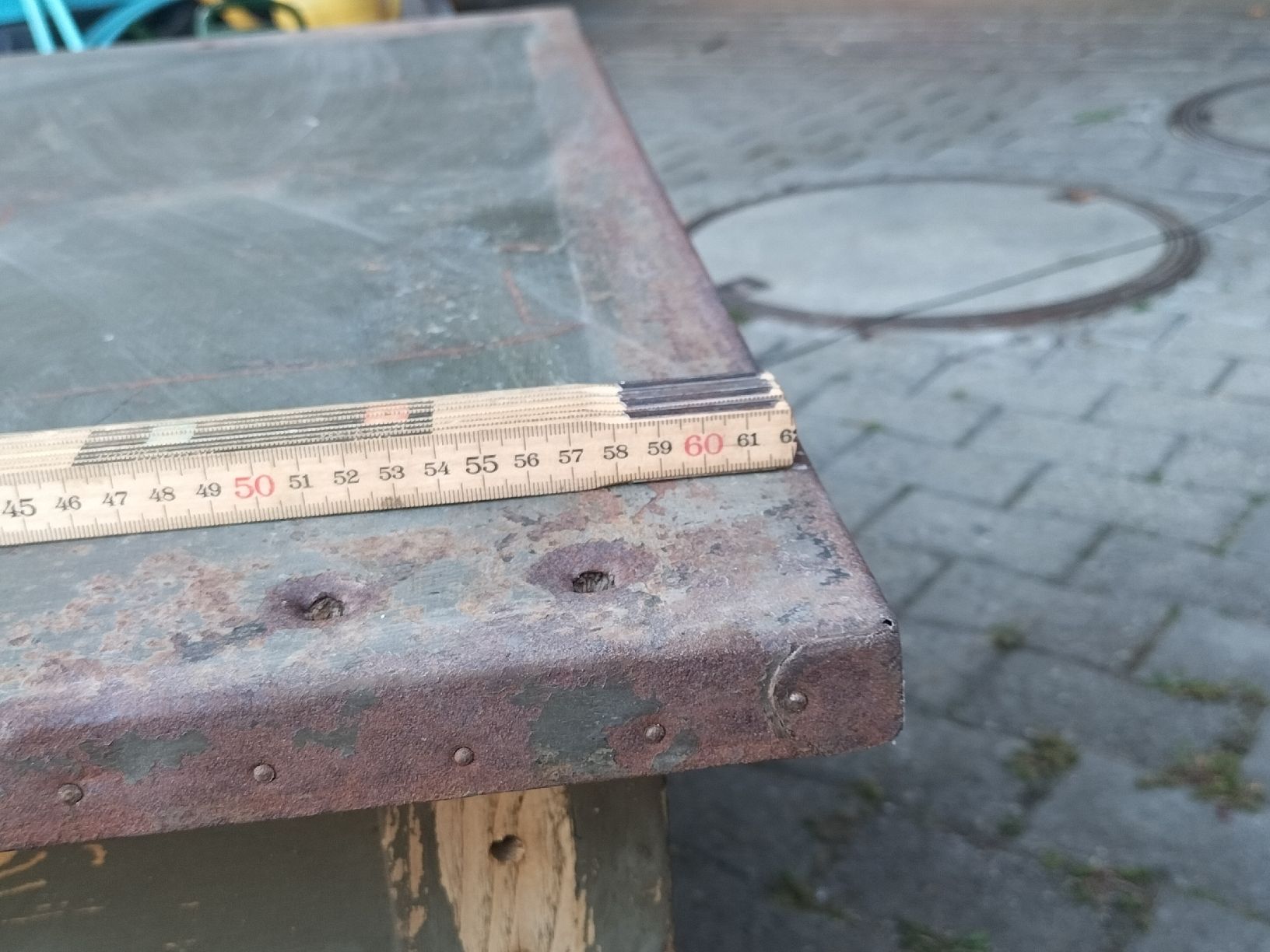 Attrezzatura & Pezzi di ricambio: MUNITIONS KISTE Schweizer Armee 19.00 jht mit Eisenbeschläge – Usato da Müselbach venduto da pat_9c9w 6