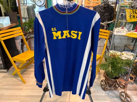 Maillot Cycliste Motobecane Hutchinson Vintage Cycles Acrylique 70s 283091237122