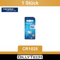 Renata CR1025 Lithium Knopfzellenbatterie - 1 Stk.