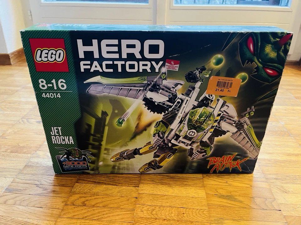 Stormer Xl Costruzioni Heros Lego HERO Factory 44014 Jet Rocka Neu