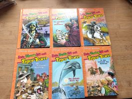 6 Tiger Team Bücher Schatz geister, Delfin,  Banditen