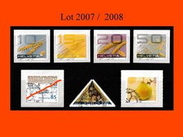 Europa- Eisbär- Getreide- Obstsorten  (2007-2008)