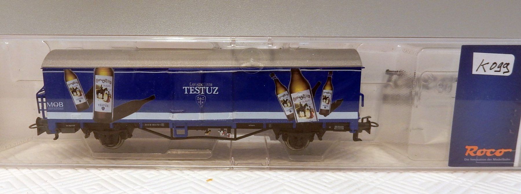 Roco Modellini di ferrovie: HO Roco CFF/SBB Wagon Hbis "Testuz" - OVP – Usato da Locarno venduto da Gudrun2 1