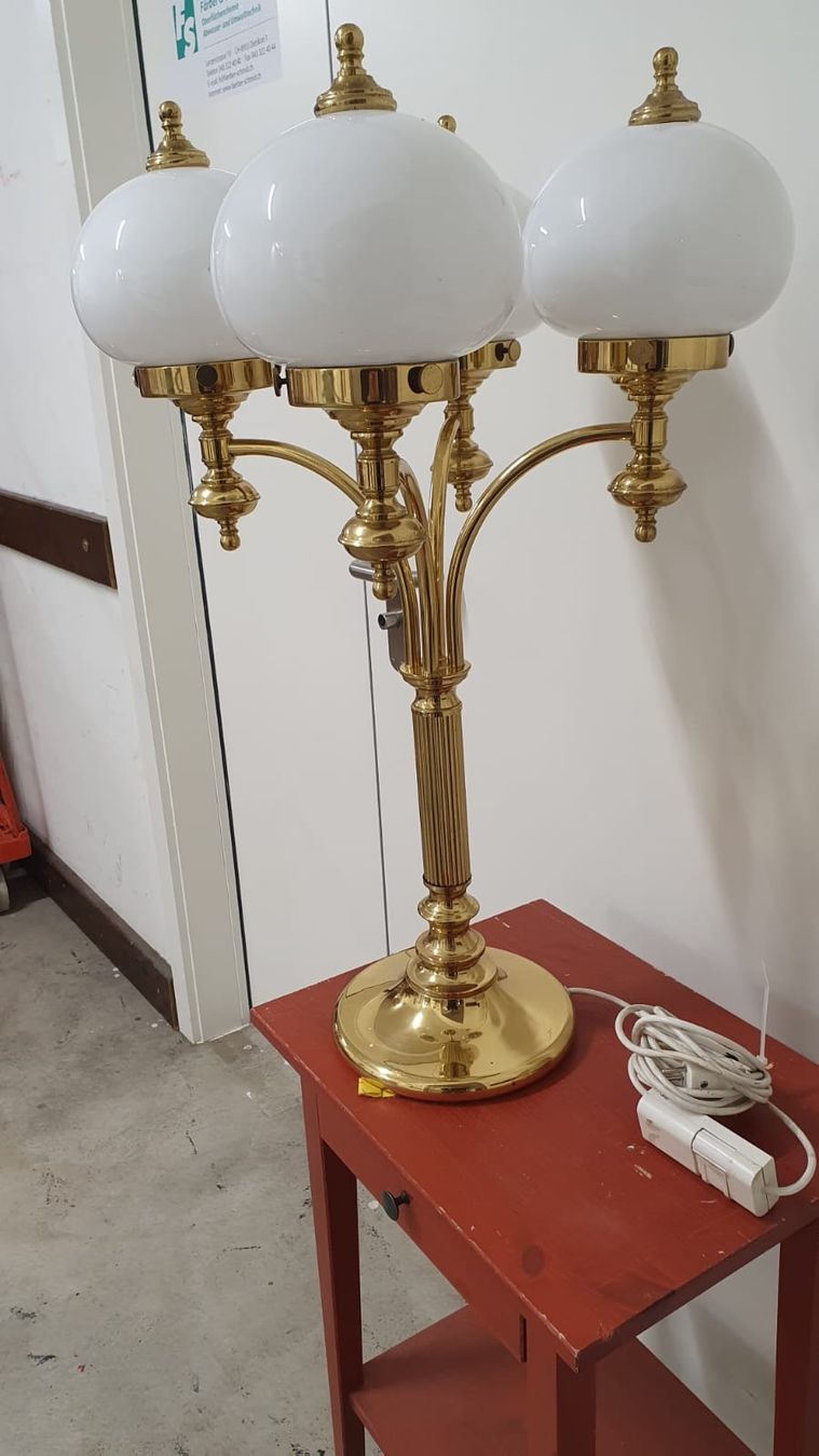 Lampes: MESSING TISCHLAMPE – D'occasion à Dietikon par brocki-eyra 9