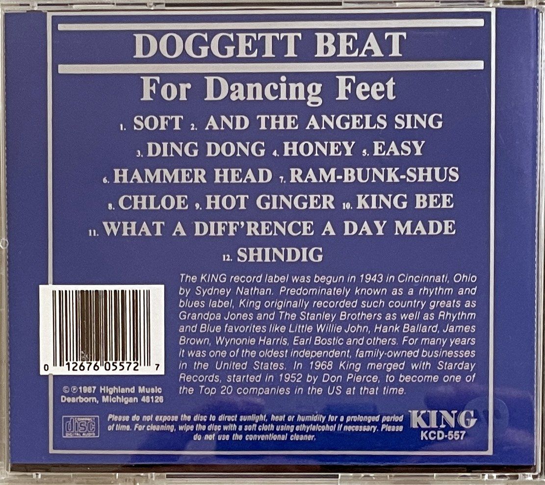 CDs: Doggett Beat - For Dancing Feet – D'occasion à Savagnier par Ne2065 1