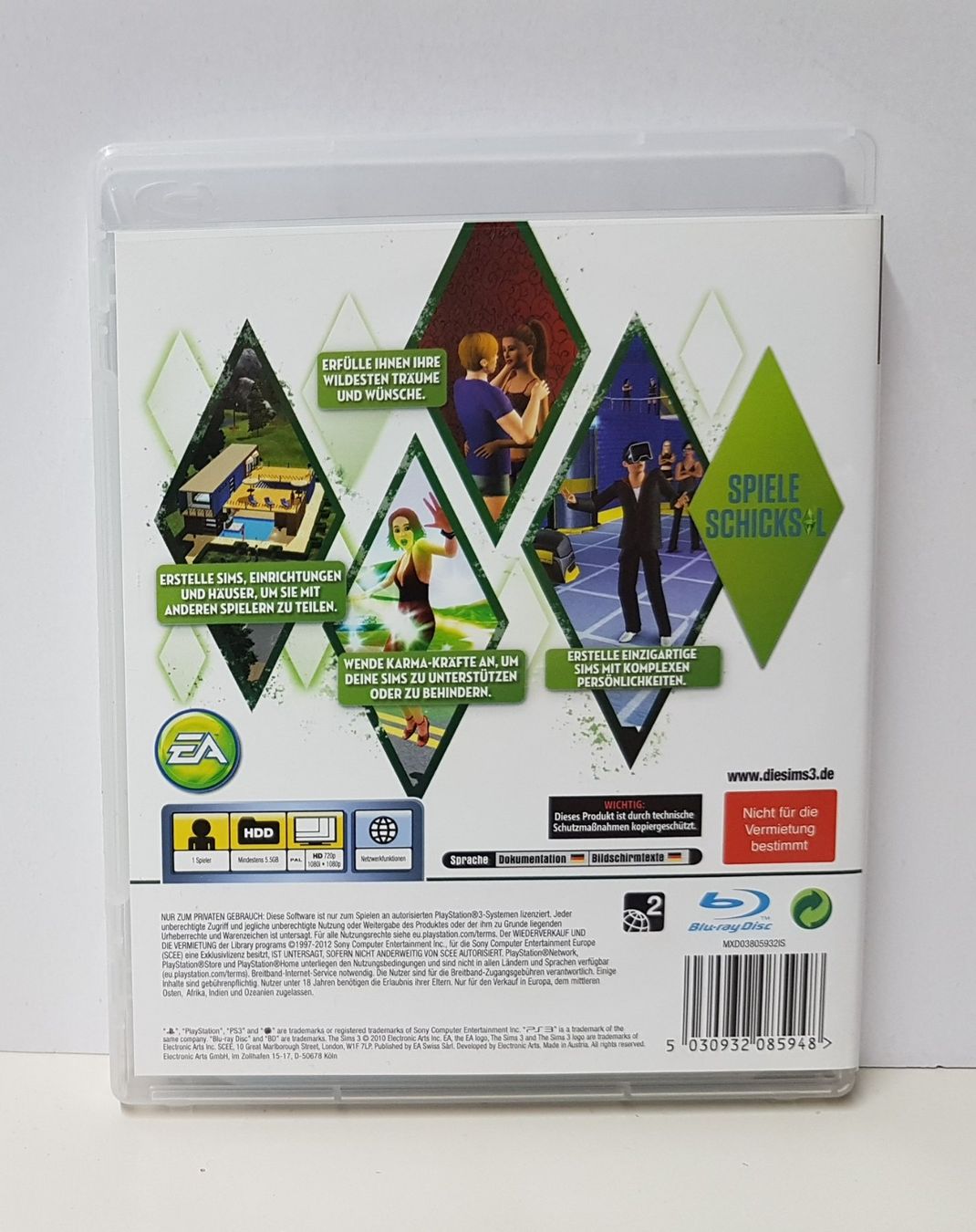 Sony Giochi: PS3 Die Sims 3 – Usato da Schüpfheim venduto da Game-Paradis 1