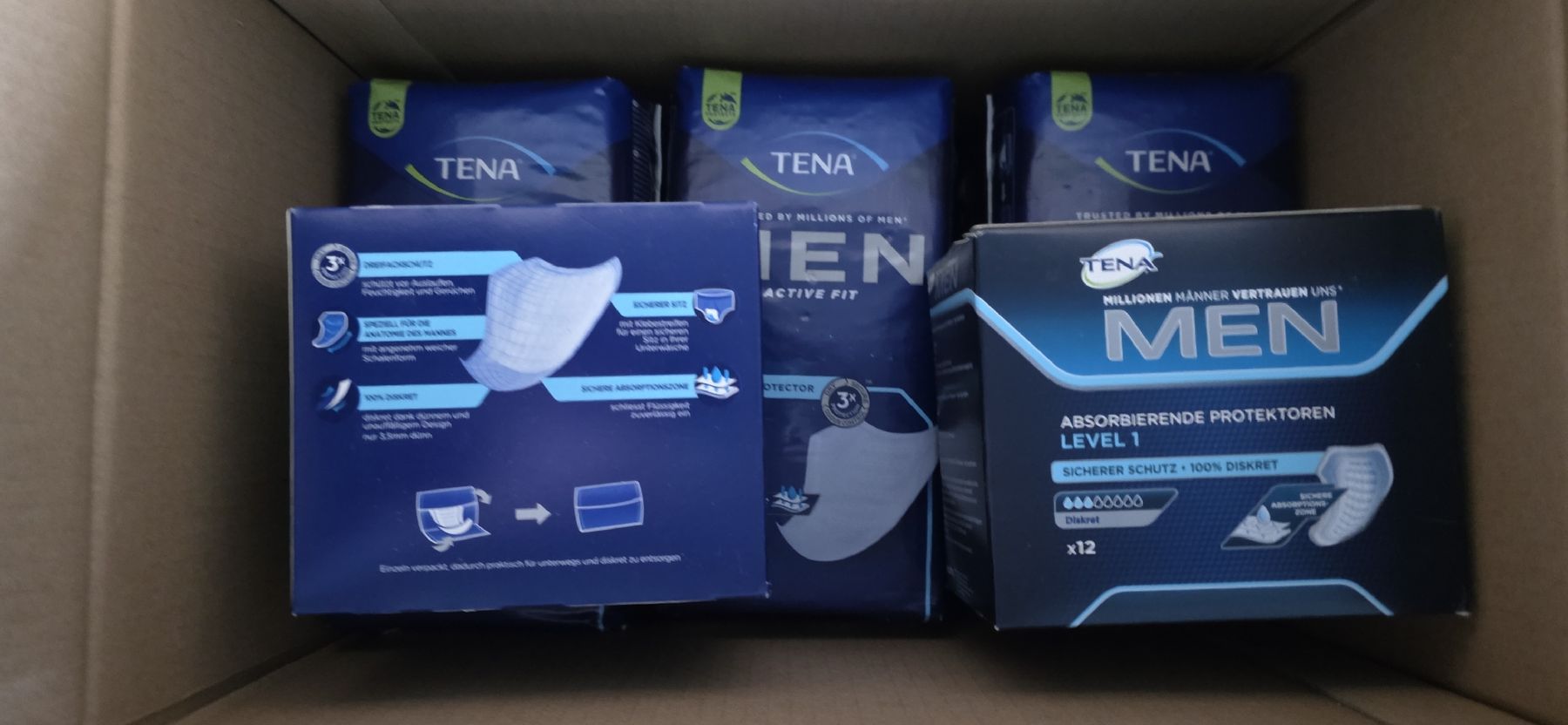 Secchi per pannolini & Pannolini: Inkontinenz, Tena, Attends Men – Nuovo e nell'imballaggio originale da Morges venduto da Yavob 3