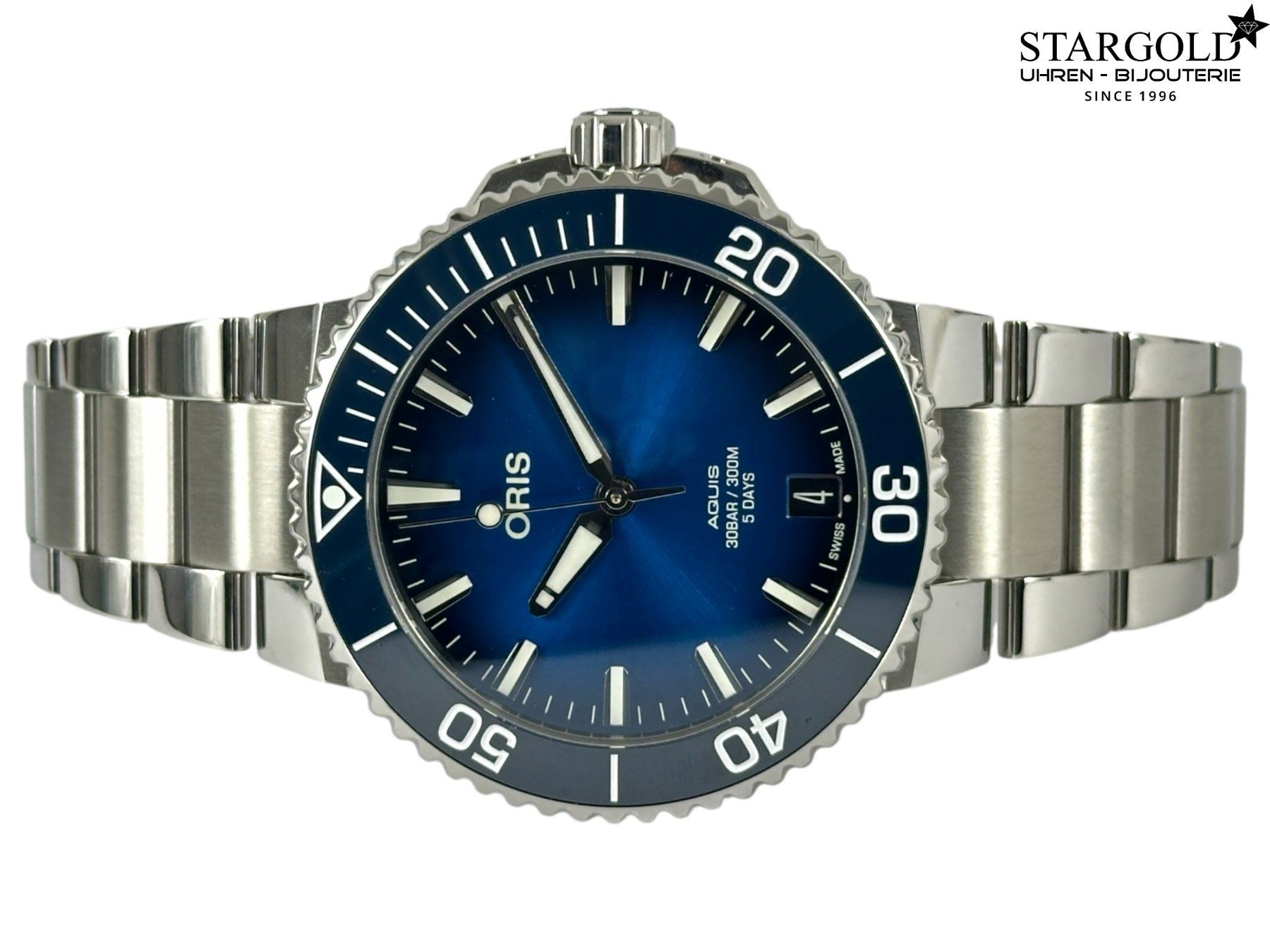 Oris Orologi: Oris Aquis Date - 01 400 7769 4135 – Usato da Zürich venduto da Stargold-Uhren 4