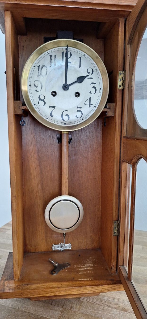 Orologi da terra & Orologi da parete: Ancienne pendule murale – Usato da Court venduto da Nisalaber 1