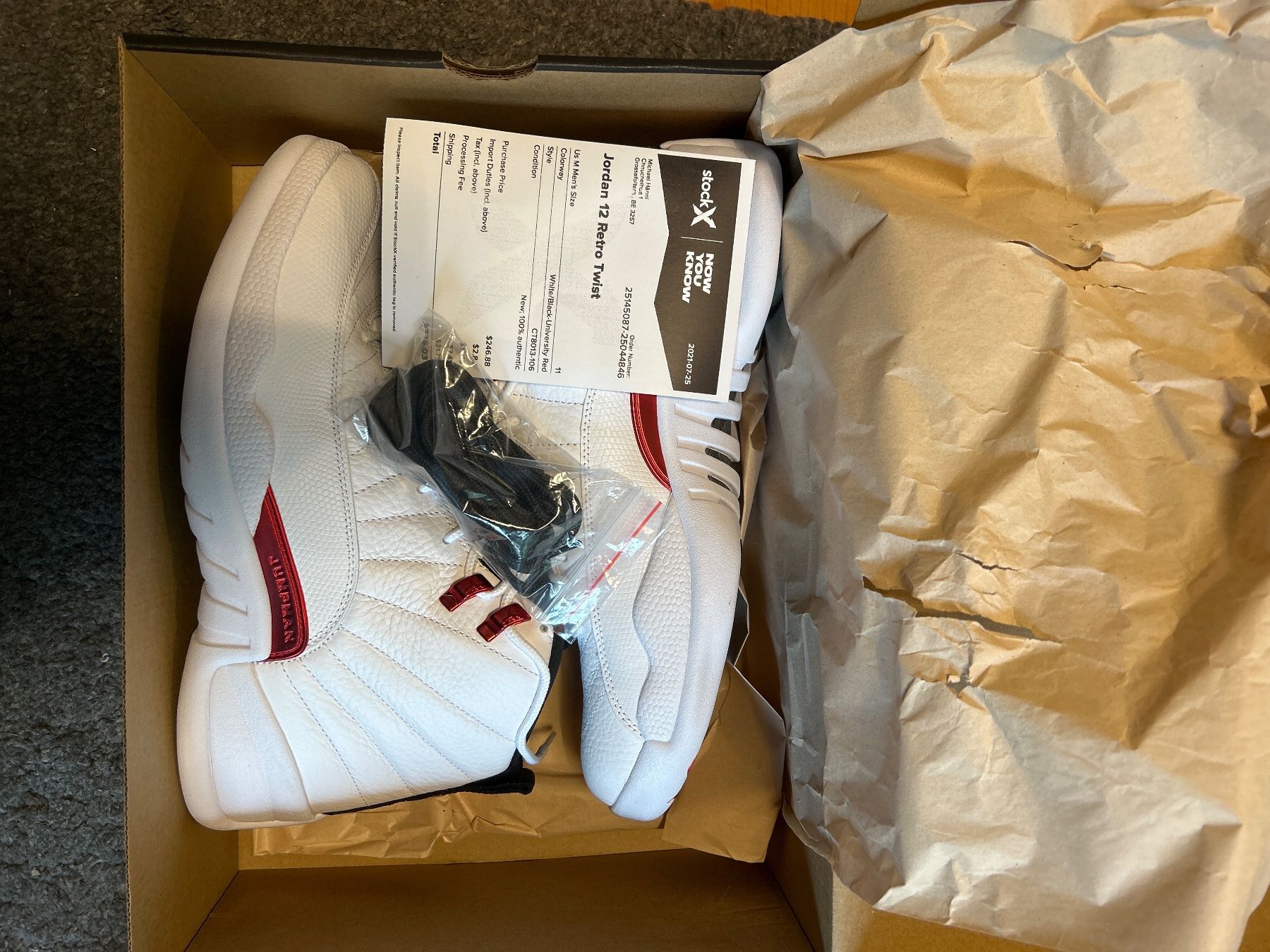Jordan Scarpe da uomo: NEU!! Jordan 12 Retro Twist – Nuovo (secondo la descrizione) da Grossaffoltern venduto da M1KL