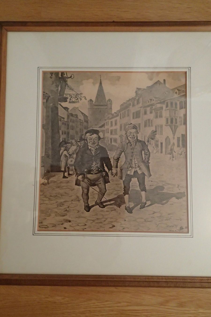 Gravures: Hieronymus HESS  Litho  BASEL – D'occasion à Allschwil par Salus17 2