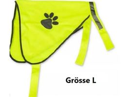 Reflektierende Sicherheitsweste für Hunde - Grösse L